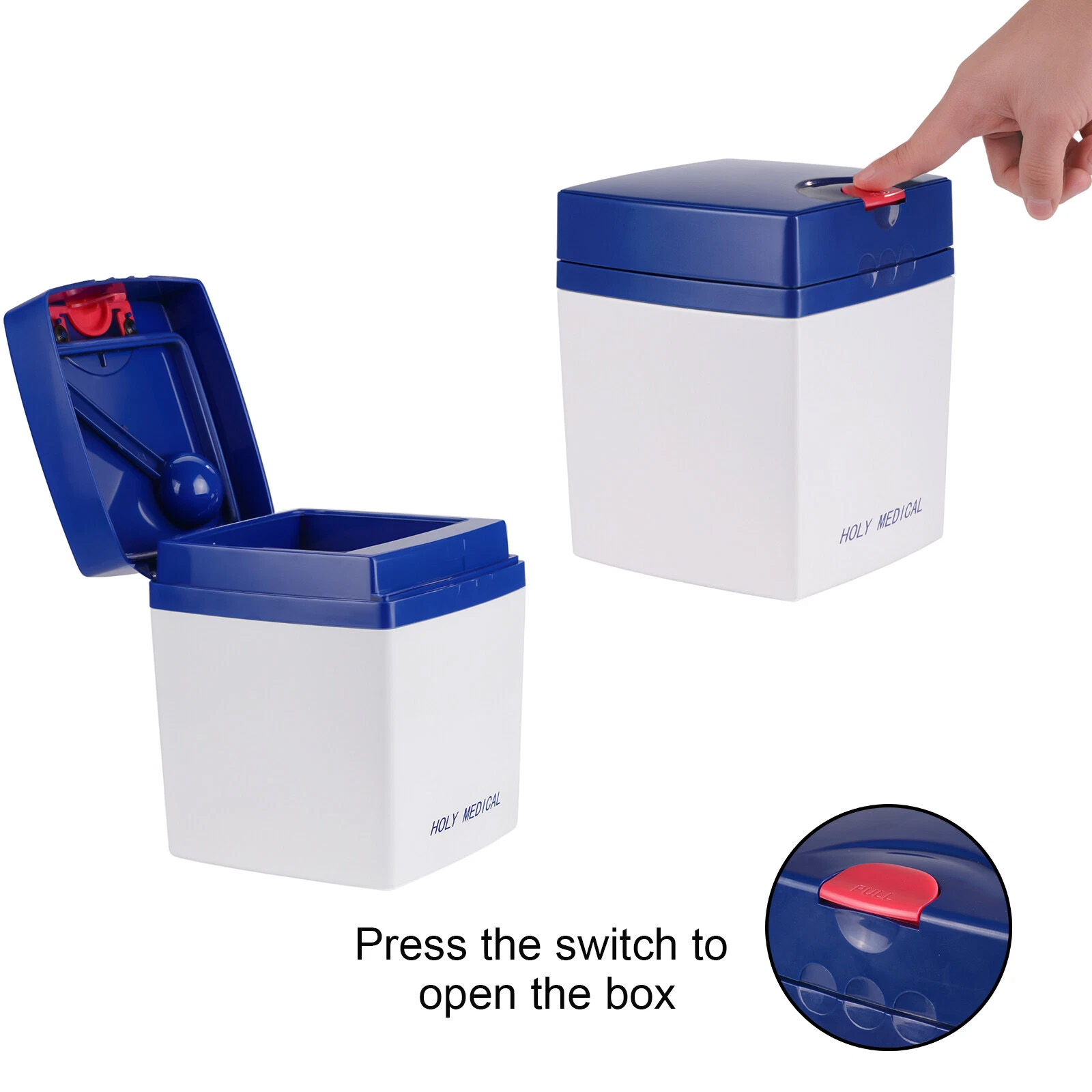 Impression Materials Moisture Proof Box / Storage Box with Measuring Cup
